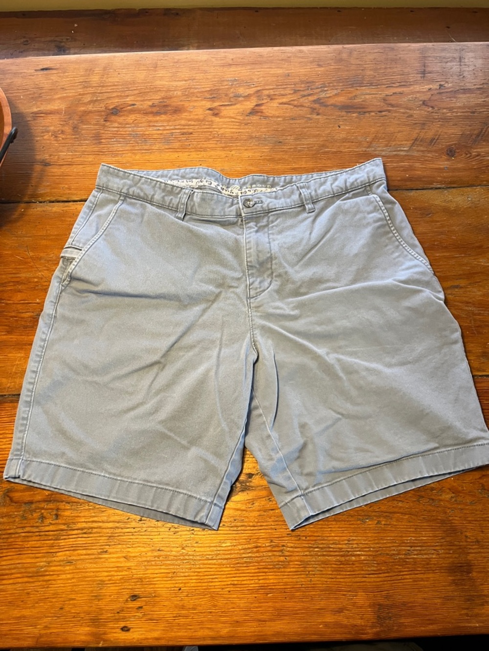 Men's Classic Cotton Chino Shorts - Light Blue